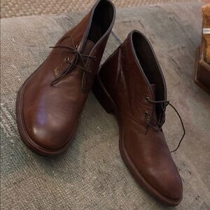 Trask-Classic Brown Leather chukka Men's Boots- Trask  - size 10- new never worn